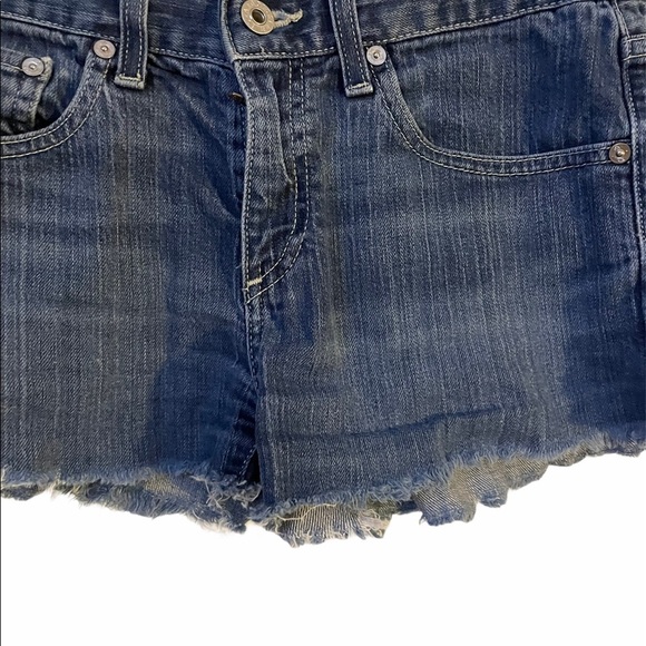 AG Adriano Goldschmied Gemma shorts raw hem Size 25 - Picture 2 of 10